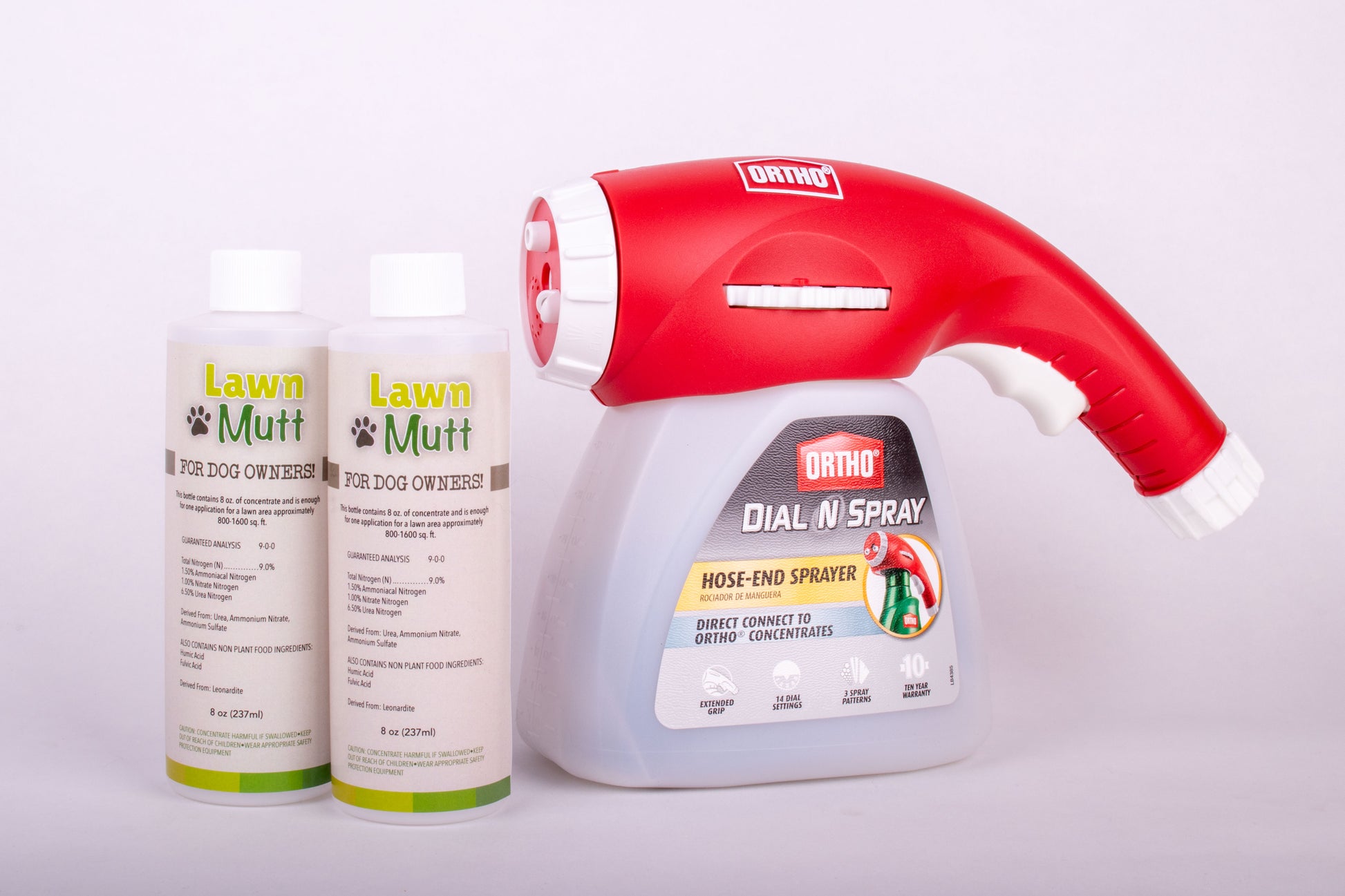 LawnMutt Soil Amendment for a Medium Lawn (800-1600 sq ft) 2 Application Treatment For Dog Urine Lawn Repair and Protection.