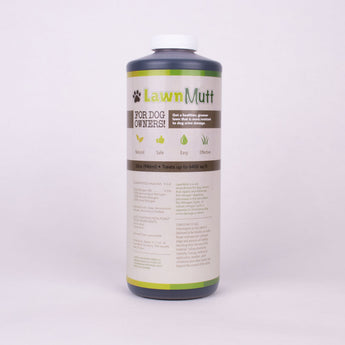 LawnMutt Soil Amendment for dog urine grass repair and protection - Large Bottles